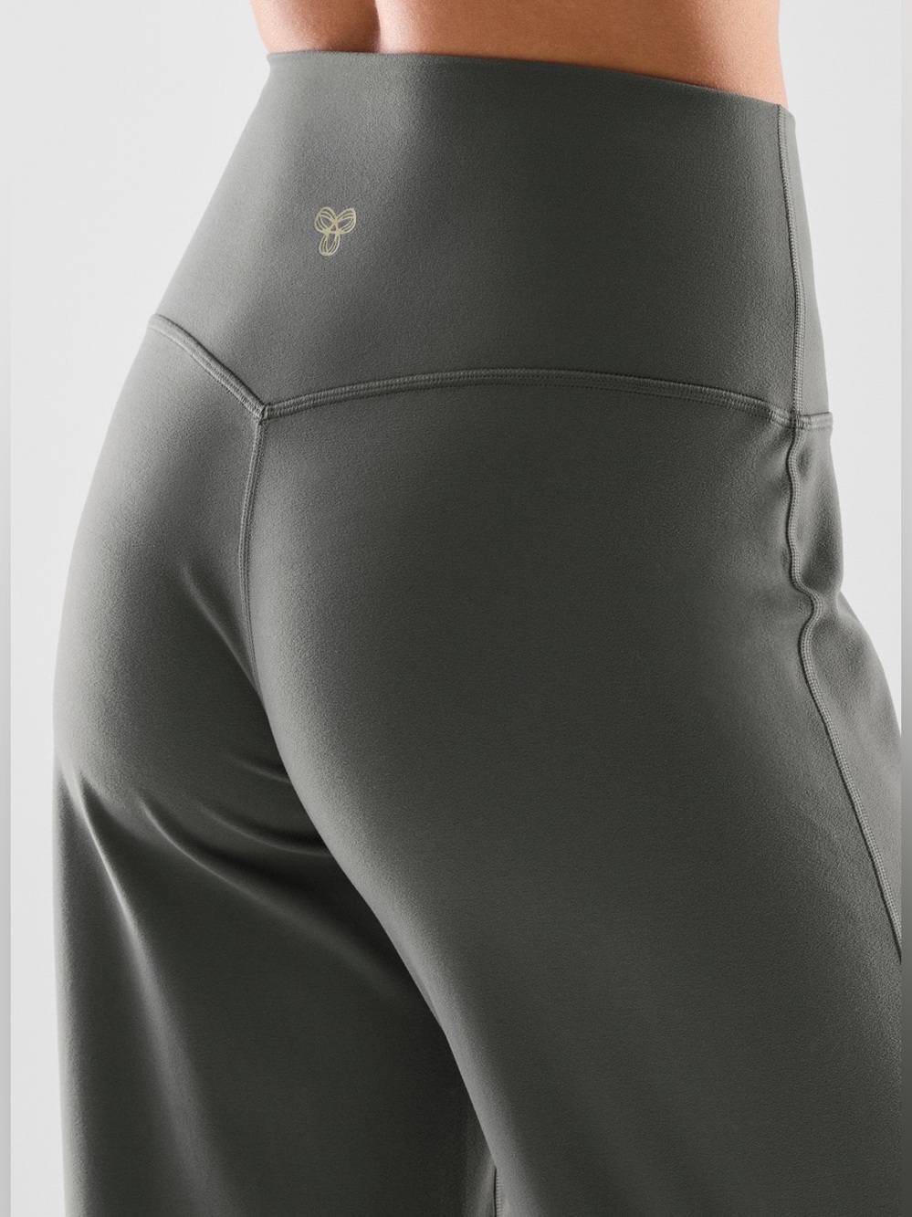 Butter Cheeky Asana Hi-Rise Wide Pant Coal Grey